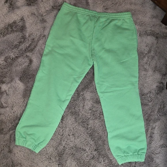 Unisex Lacoste x Minecraft Organic Cotton Fleece SweatpantsUnisex - Green - L - Picture 7 of 16